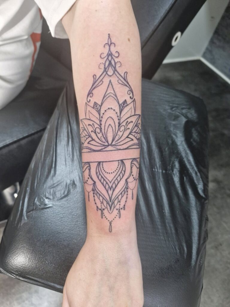 Tattoo von Rummel Art Verden – Mandala Ornament – Schulter