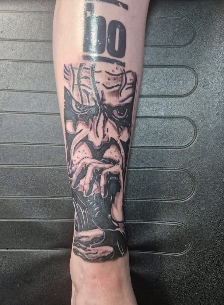 Tattoo von Rummel Art Verden – Black & Grey Sleeve – Unterarm