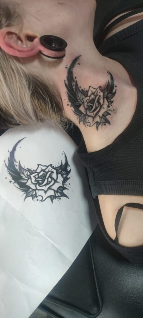 Tattoo von Rummel Art Verden – Fineline Mandala – Dotwork